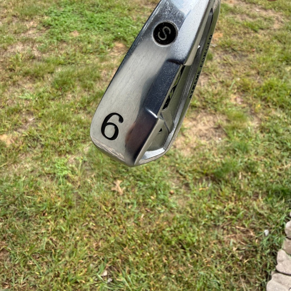 Tour Edge Exotics CB Xtreme Forged 6 Iron Right Hand Stiff Flex Steel S300 - Picture 3 of 5